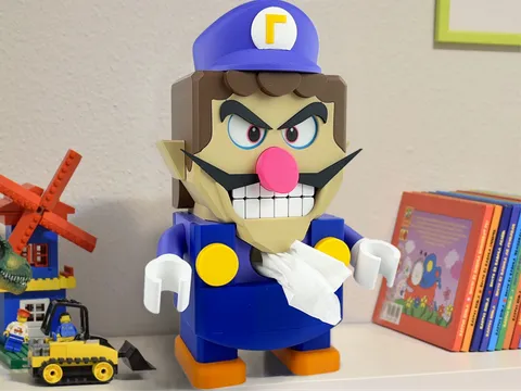 WALUIGI TISSUE DISPENSER