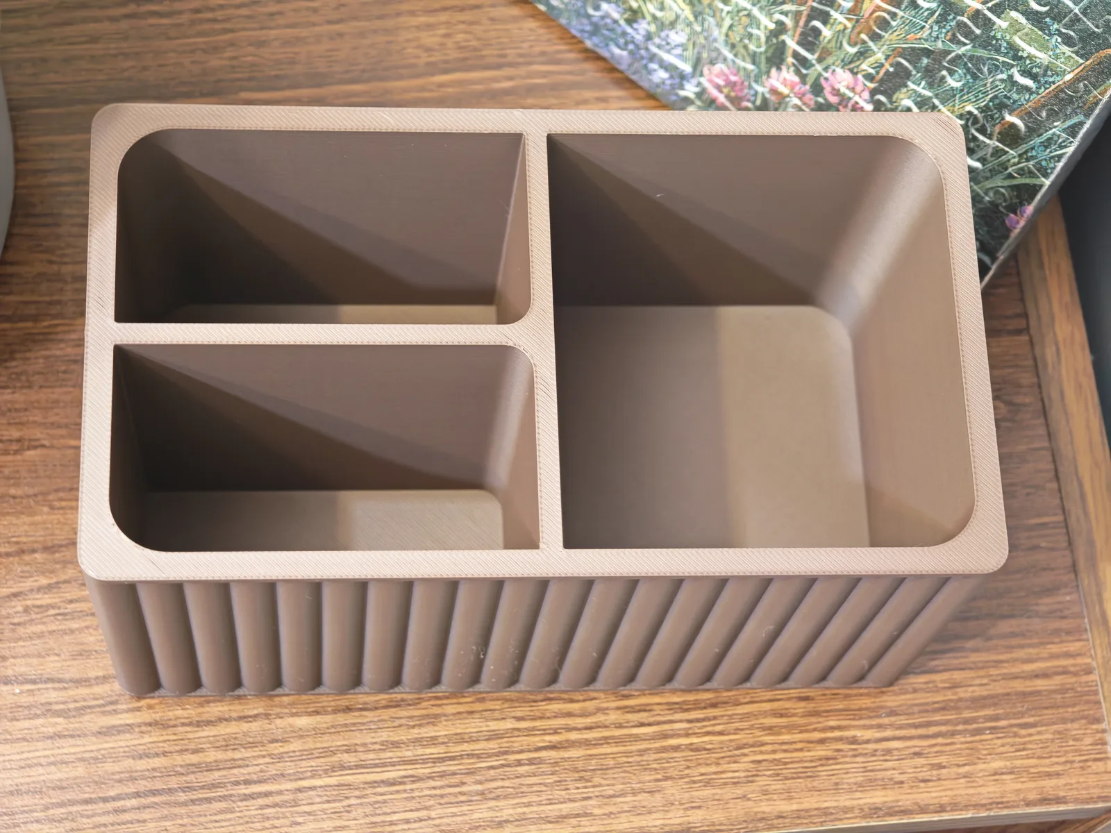 Rectangular Ribbed Organizer 相2