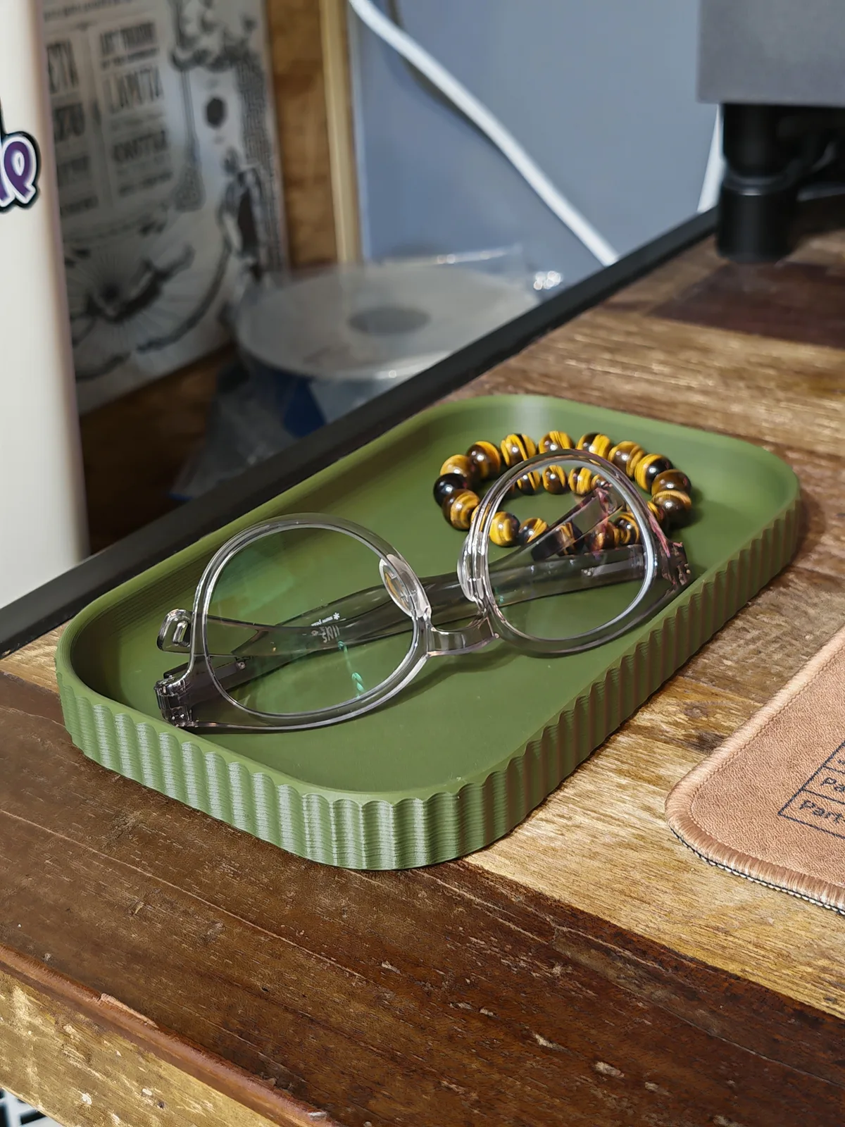 Modern Catchall Tray for Keys & EDC, Two sizes